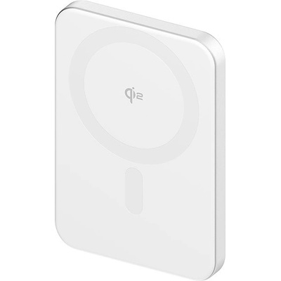 AlzaPower Qi2 Ultra Slim 5000mAh bílá – Zboží Živě