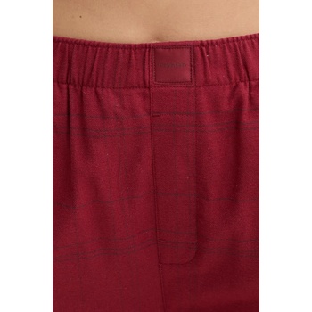 Calvin Klein Underwear Памучен панталон Calvin Klein Underwear в бордо от памук 000QS7246E (000QS7246E)