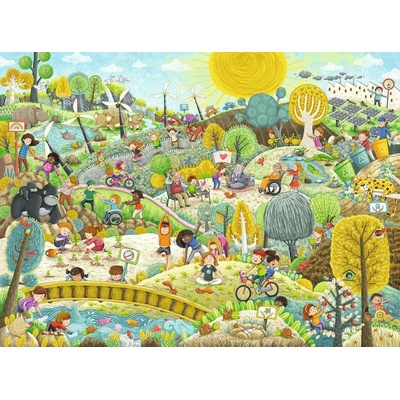 RAVENSBURGER Udržitelnost XXL 200 dielov