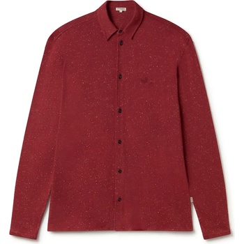 TWOTHIRDS Мъжка риза с копчета TWOTHIRDS Bleiksoya Shirt - Zifandel Wine (033-2892-0213)