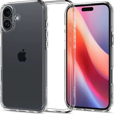 Spigen Ultra hybrid na mobil, iPhone 16 Plus, čirý