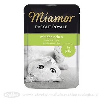 Finnern Miamor Ragout Royale jelly králík 22 x 100 g