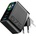 Cellularline Зарядно 220V GaN+ TFT 2xUSB-C + USB-A 67W черно 15414