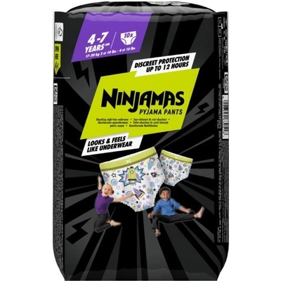 Ninjamas pants 10 ks/fol S7 Space