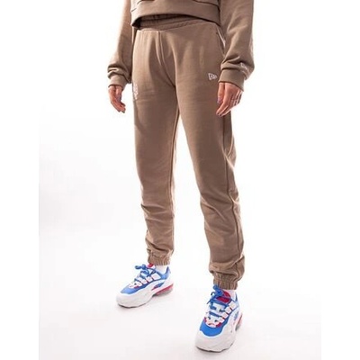 New Era dámské tepláky Arch Wordmark Joggers Ash brown white
