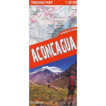 Aconcagua 1:50.000 trekkingová mapa TQ
