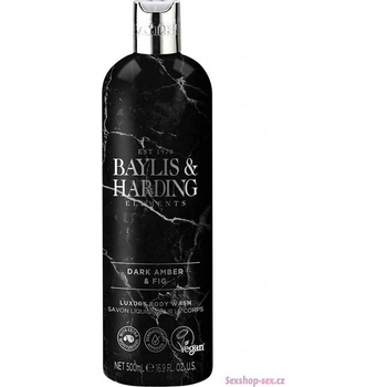 Baylis & Harding sprchový gel Dark amber & Fig 500 ml