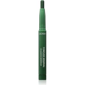 Gosh Copenhagen Forever Mineral Matte дълготрайни сенки за очи в молив цвят 019 Matt Olive Green 1.4 гр