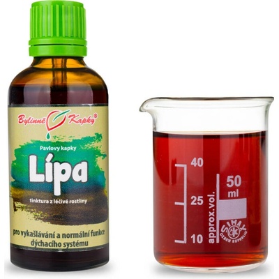 Lipa obyčajná kvapky tinktúra 50 ml