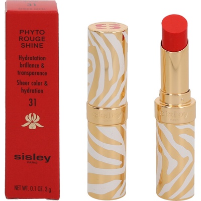 Sisley Phyto Rouge Shine lesklý rúž s hydratačným účinkom odtieň 31 Sheer Chili 3 g