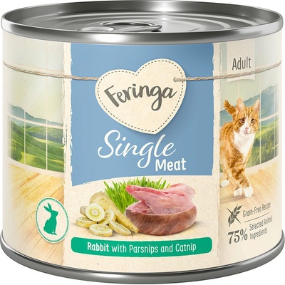 Feringa Single Meat Menu králičie s paštrnákom a mačacou mätou 6 x 200 g
