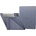 SwitchEasy Origami Case - полиуретанов кейс и поставка за iPad Pro 12.9 M1 (2021), iPad Pro 12.9 (2020), iPad Pro 12.9 (2018) (син)