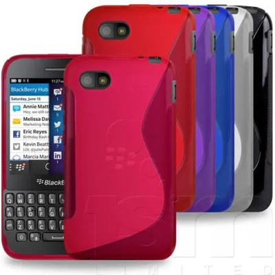 BlackBerry Q5 Силиконов Калъф TPU + Протектор и Стилус