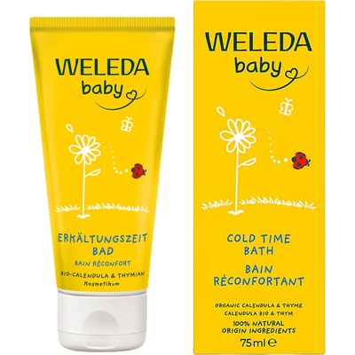 WELEDA baby Měsíčková koupel při nachlazení 75 ml