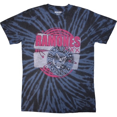Ramones Punk Patch (Wash Collection) Blue L Риза (<![CDATA[RATS61MDD03]]>)