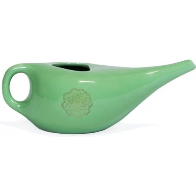 Bodhi Yoga Bodhi Neti Pot Mandala Konvička na výplach nosa 250 ml nosná sprcha Biela