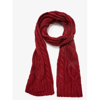Celio Мъжки плетен шал в бордо Celio Ciscaneps Celio | Cherven | МЪЖЕ | ЕДИН РАЗМЕР