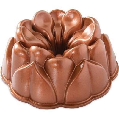 Nordic Ware Forma na bábovku Magnolia medená 2,4 l