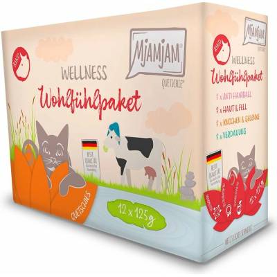 MjAMjAM Wellness Wohlfühlpaket Hovězí 12 x 125 g