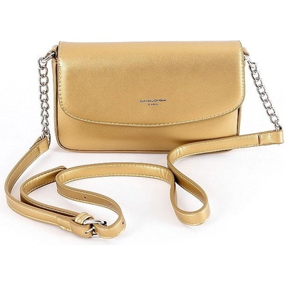 David Jones dámská malá crossbody kabelka CM6262A zlatá