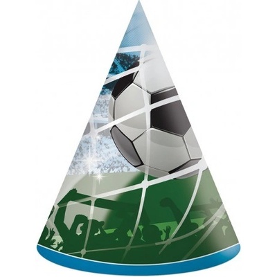 Procos Čiapočky papierové Futbal 6ks