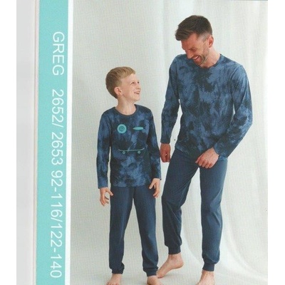 Taro pyžamo Greg tm.modrá