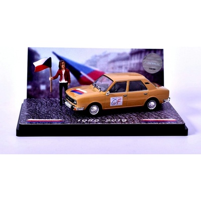 Abrex škoda 30.výročí 17.listopadu 1989 časopis s modelem 1:43