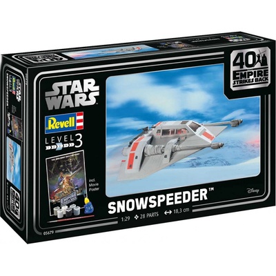 Revell Snowspeeder Gift Set 1:29