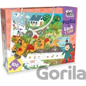JIRI MODELS Look & Find Roční období 100 dielov
