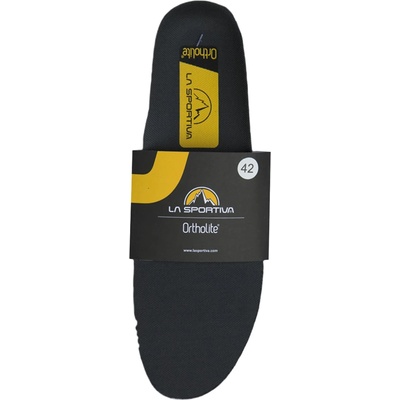 La Sportiva Стелки за обувки La Sportiva LaSportiva Ortholite Hybrid Insoles Insole - Black / Yellow - размер 40 (EU) (209-0306-0115)