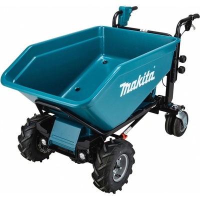 Makita dcu603z Акумулаторен градински мини дъмпер без батерии и зарядно устройство 18 v+18 v 300 кг (dcu603z)