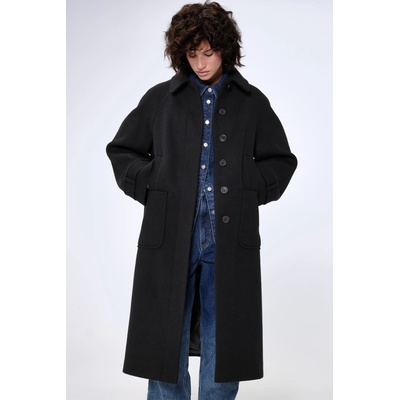 Aligne Преходно палто 'Gissel' черно, размер 38