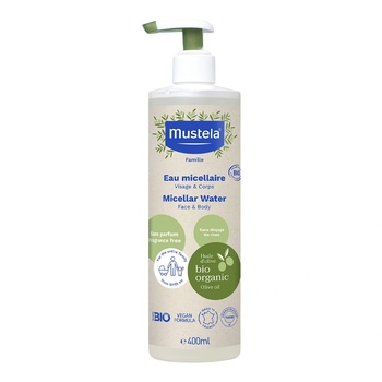 Mustela Mustela, Mustela, Bio, Gentle Cleansing, Micellar Water, All Skin Types, 400 ml