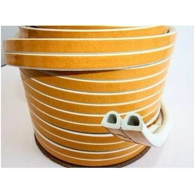 Tesnenie biele D-profil 14x12mm 40m