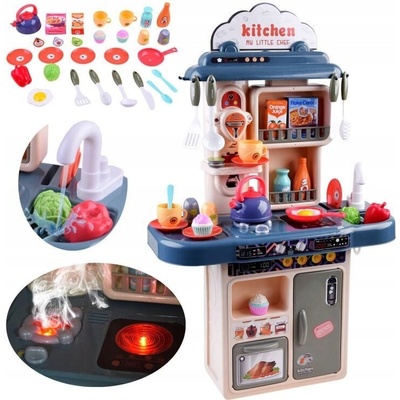 Jokomisiada Kitchen ZA3829 Sada interaktivní kuchyňka lednice trouba dřez