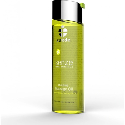 Swede Senze Massage Oil Arousing Lemon Pepper Eucalyptus 75 ml