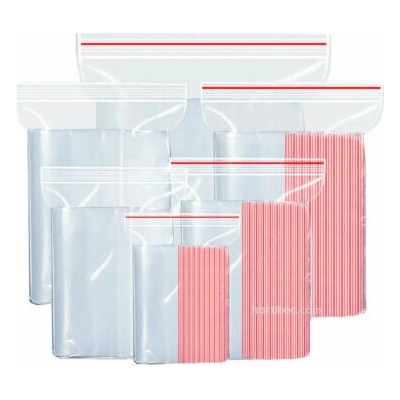 Poppins Lab Plastové ZIP sáčky, 1000ks 70x150mm
