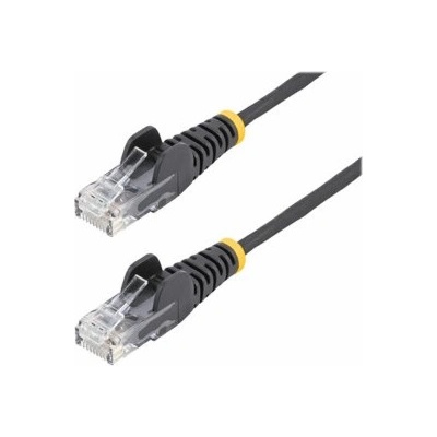 Startech N6PAT30 Slim LSZH CAT6 10 Gigabit Snagless RJ45 100W PoE Patch CAT 6 10GbE UTP 3m černý