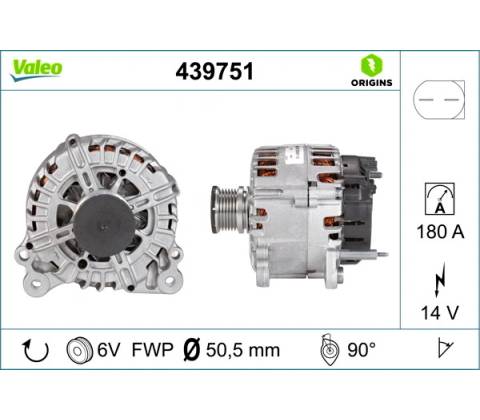 Alternátor VALEO 439751