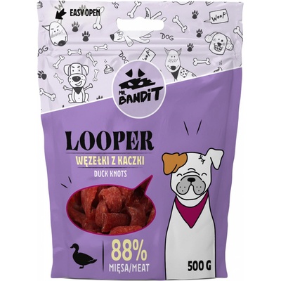 Mr. Bandit Looper kachní uzly 500 g