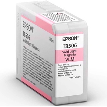 EpsonPH Epson Vivid Light Magenta 80 ml касета с мастило T8506 - Epson SureColor P800 (C13T85060N)