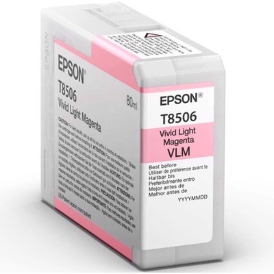 EpsonPH Epson Vivid Light Magenta 80 ml касета с мастило T8506 - Epson SureColor P800 (C13T85060N)