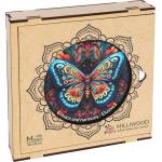 Milliwood Дървен пъзел Milliwood, Peace and Harmony, 206 части - Мандала, Неуловима (M-Elusive-5069) - homeshop