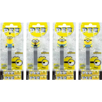 PEZ Figúrka + 2 PEZ štangličky ovocné komprimát s ovocnými príchuťami 2 x 8,5 g 17 g