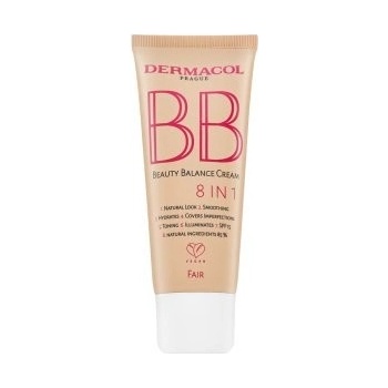 Dermacol BB Beauty Balance Cream 8in1 BB krém pre zjednotenú a rozjasnenú pleť Fair 30 ml