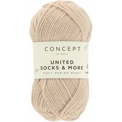 Concept by Katia United Socks & More 100 béžová