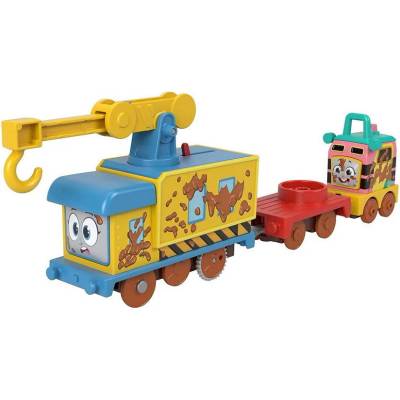 Mattel Кранът КАРЛИ Thomas & Friends, Carly the Crane от серията Trackmaster на Fisher Price, HHN43
