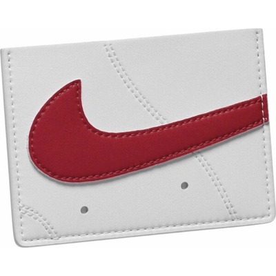 Nike Pouzdro Icon Air Force 1 Card Pouzdro bílé a červené N1009738173