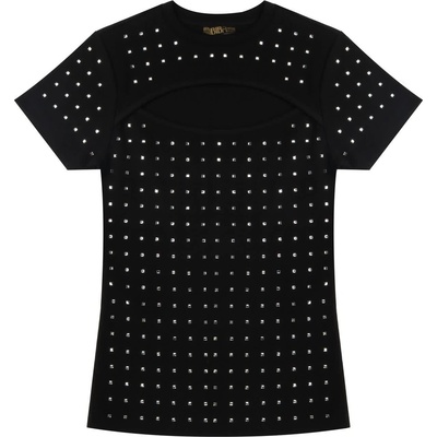 Biba Тениска Biba Women's Sparkle Regular Fit T-Shirt - Black
