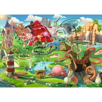 Ravensburger - Puzzle Putt Putt Paradise - 500 piese